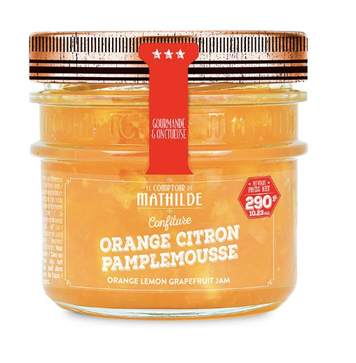 Orange, Zitrone und Grapefruit Confiture